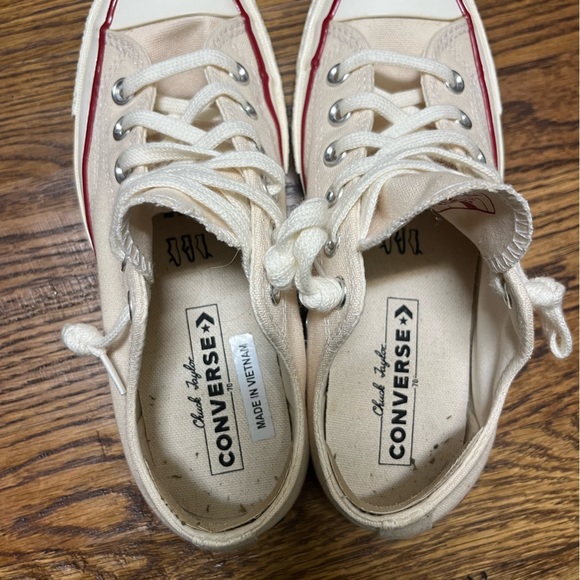 Chuck 70 Vintage Canvas in Parchment/Garnet/Egret - Picture 12 of 14